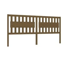 Lovos galvūgalis, medaus rudas, 205,5x4x100cm, pušies masyvas