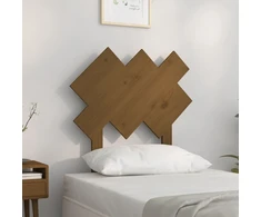 Lovos galvūgalis, medaus rudas, 72,5x3x81cm, pušies masyvas