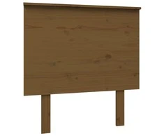 Lovos galvūgalis, medaus rudas, 79x6x82,5cm, pušies masyvas