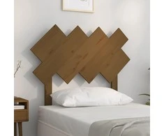 Lovos galvūgalis, medaus rudas, 92x3x81cm, pušies masyvas