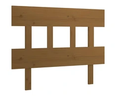 Lovos galvūgalis, medaus rudas, 93,5x3x81cm, pušies masyvas