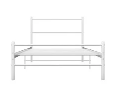 Lova Lovos rėmas, baltos spalvos, 100x200cm, metalas