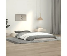 Lova Lovos rėmas, baltos spalvos, 100x200cm, pušies medienos masyvas