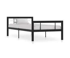 Lova Lovos rėmas, juodos ir baltos spalvos, 100x200cm, metalas