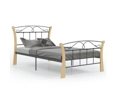 Lova Lovos rėmas, juodos spalvos, 100x200cm, metalas