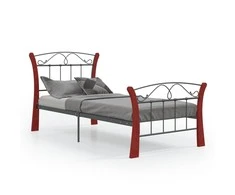 Lova Lovos rėmas, juodos spalvos, 90x200cm, metalas