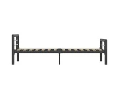 Lovos rėmas, pilkos ir baltos spalvos, 100x200cm, metalas