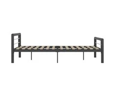 Lova Lovos rėmas, pilkos ir baltos spalvos, 120x200cm, metalas