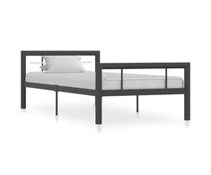 Lova Lovos rėmas, pilkos ir baltos spalvos, 90x200cm, metalas