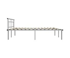 Lovos rėmas, pilkos spalvos, 200x200cm, metalas