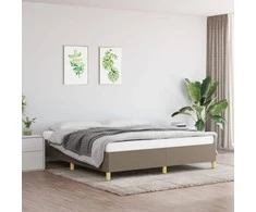 Lova Lovos rėmas be čiužinio, taupe spalvos, 180x200cm, audinys