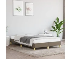 Lova Lovos rėmas be čiužinio, taupe spalvos, 120x200cm, audinys