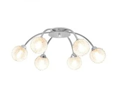 Lubinis šviestuvas Lubų šviestuvas su 6 LED lemputėmis G9, 240 W