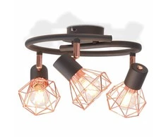 Lubinis šviestuvas su 3 kaitrinėmis LED lemputėmis, 12W