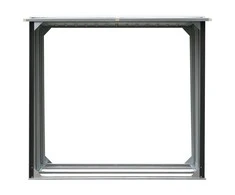 Malkinė, antracito spalvos, 172x91x154cm, galvanizuotas plienas