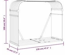 Malkų stovas, pilkas, 120x45x100cm, galvanizuotas plienas
