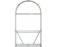 Malkų stovas, rudas, 120x45x210cm, galvanizuotas plienas