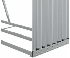 Malkų stovas, sidabrinis, 120x45x140 cm, galvanizuotas plienas