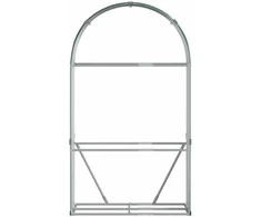 Malkų stovas, žalias, 120x45x210cm, galvanizuotas plienas
