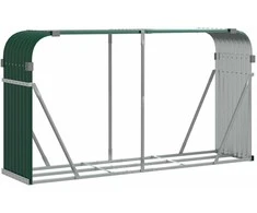 Malkų stovas, žalias, 234x45x100cm, galvanizuotas plienas
