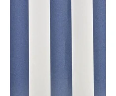 Markizės uždangalas, mėlyna ir balta, 350x250 cm