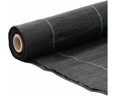 Membrana nuo piktžolių, juodos spalvos, 4x25m, PP
