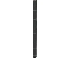 Membrana nuo piktžolių, juodos spalvos, 1,5x25m, PP