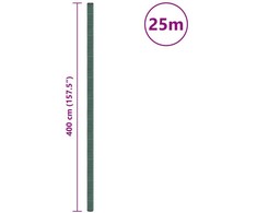 Membrana nuo piktžolių, žalios spalvos, 4x25m, PP
