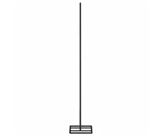 Metalinė Kalėdų eglutė, juodos spalvos, 60 cm