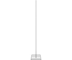 Metalinė Kalėdų eglutė, juodos spalvos, 180 cm