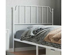 Metalinis galvūgalis, baltos spalvos, 100cm