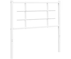 Metalinis galvūgalis, baltos spalvos, 100cm