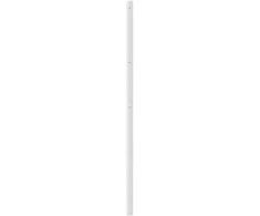 Metalinis galvūgalis, baltos spalvos, 100cm