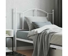 Metalinis galvūgalis, baltos spalvos, 100cm