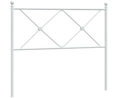 Metalinis pakaitinis galvūgalis, baltos spalvos, 100cm