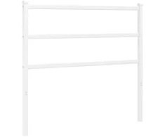 Metalinis galvūgalis, baltos spalvos, 107cm