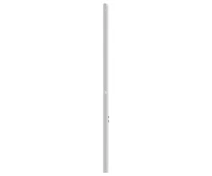 Metalinis galvūgalis, baltos spalvos, 107cm