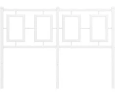 Metalinis galvūgalis, baltos spalvos, 120cm