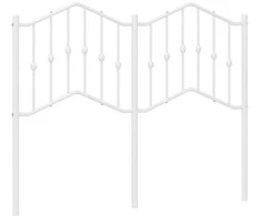 Metalinis galvūgalis, baltos spalvos, 120cm