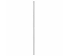 Metalinis galvūgalis, baltos spalvos, 135cm