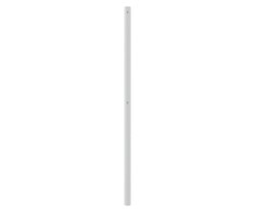 Metalinis galvūgalis, baltos spalvos, 135cm