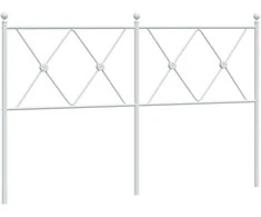 Metalinis pakaitinis galvūgalis, baltos spalvos, 137cm