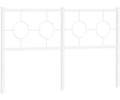 Metalinis galvūgalis, baltos spalvos, 140cm