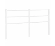 Metalinis galvūgalis, baltos spalvos, 150cm