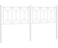 Metalinis pakaitinis galvūgalis, baltos spalvos, 150cm
