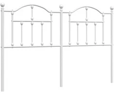Metalinis galvūgalis, baltos spalvos, 150cm