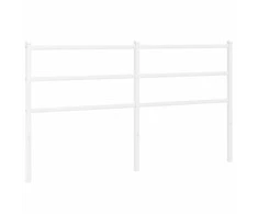 Metalinis galvūgalis, baltos spalvos, 160cm