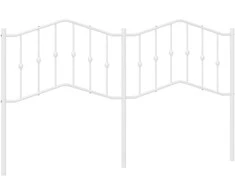 Metalinis galvūgalis, baltos spalvos, 160cm