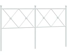 Metalinis galvūgalis, baltos spalvos, 160cm