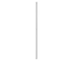 Metalinis galvūgalis, baltos spalvos, 160cm